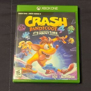CRASH BANDICOOT 4: IT'S ABOUT TIME XBOX ONE GAME